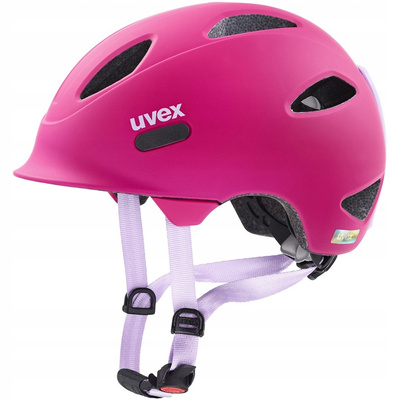 Kask rowerowy dziecięcy Uvex Oyo różowy 45-50cm