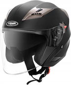 Kask motocyklowy Yema YM-627 r. XL czarny 61 cm outlet