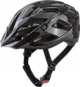 ALPINA PANOMA CLASSIC KASK ROWEROWY NA ROWER CZARNY POŁYSK 52-57 CM