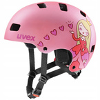 Kask rowerowy dziecięcy Uvex Kid 3 CC Princess M 55-58cm