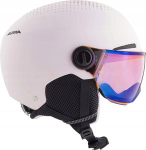 Kask narciarski dziecięcy Alpina Zupo Visor Q-Lite Rose XS/S 48-52cm