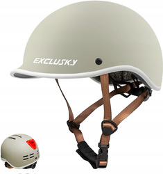 Exclusky Kask rowerowy rozmiar 56-61 cm