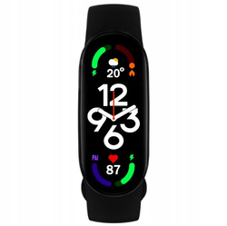 Smartwatch Xiaomi Mi Band 7 Black opaska sportowa