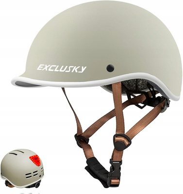 Exclusky Kask rowerowy rozmiar 56-61 cm