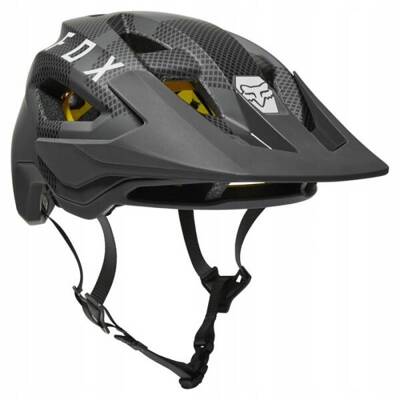 KASK ROWEROWY FOX SPEEDFRAME GREY CAMO r. L 59-63