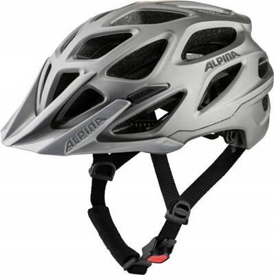 Kask Rowerowy Alpina Mythos 3.0L.e. Dark-Silver Matt - 57-62