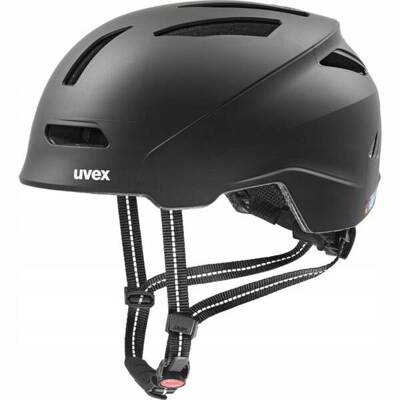 Kask rowerowy Uvex Urban Planet czarny mat r. 54-58 cm