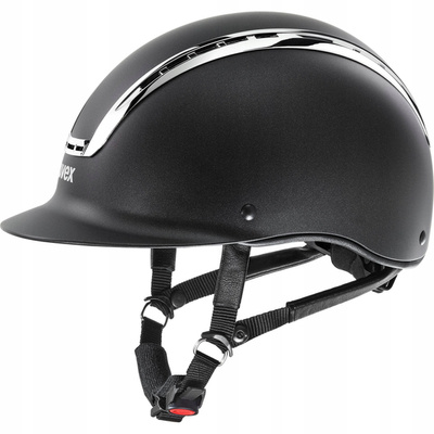 Uvex suxxeed chromowany kask do jazdy konnej M/L 57-59